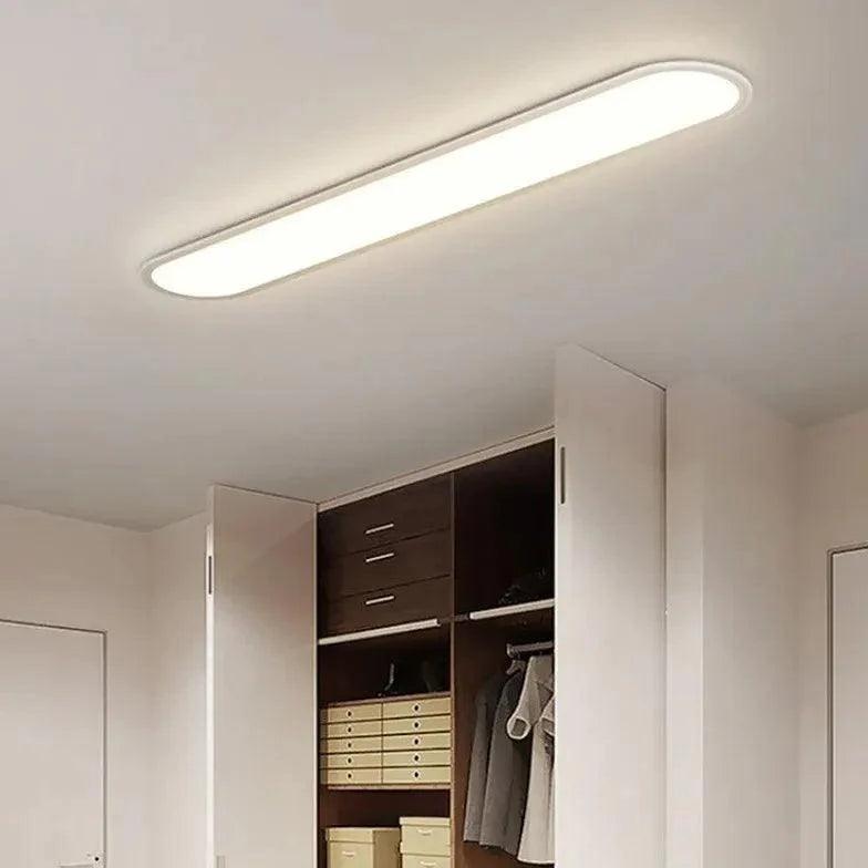 Oval White LED Recessed Ceiling Light for Home Use - Rebooters