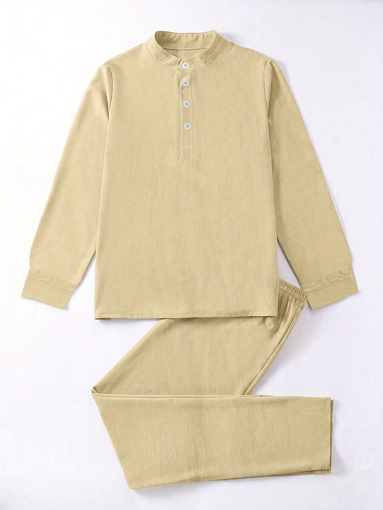 Plus Size Casual Men's 2-Piece Set for Warm Weather Rebooters mens 2 piece set