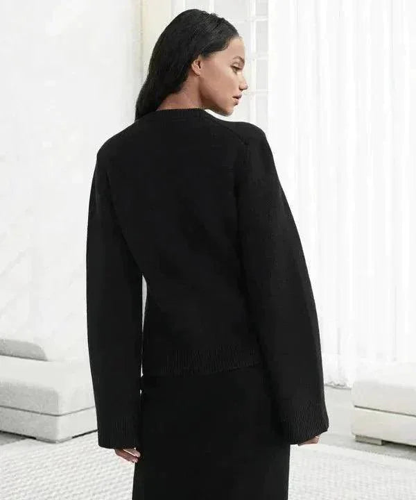 Womens Chic Button-Up Cardigan for Effortless Style Fashion - Rebooters