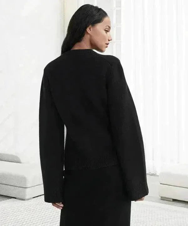 Womens Chic Button-Up Cardigan for Effortless Style Fashion - Rebooters