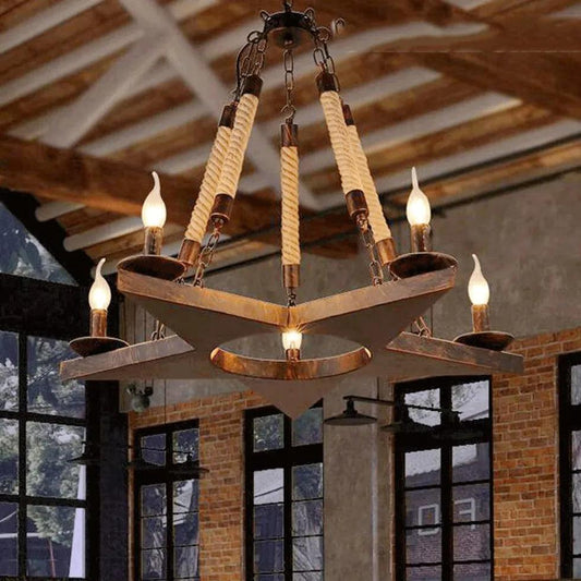 Star Candles Dining Room Vintage Chandelier for Elegant Spaces | Rebooters - Rebooters