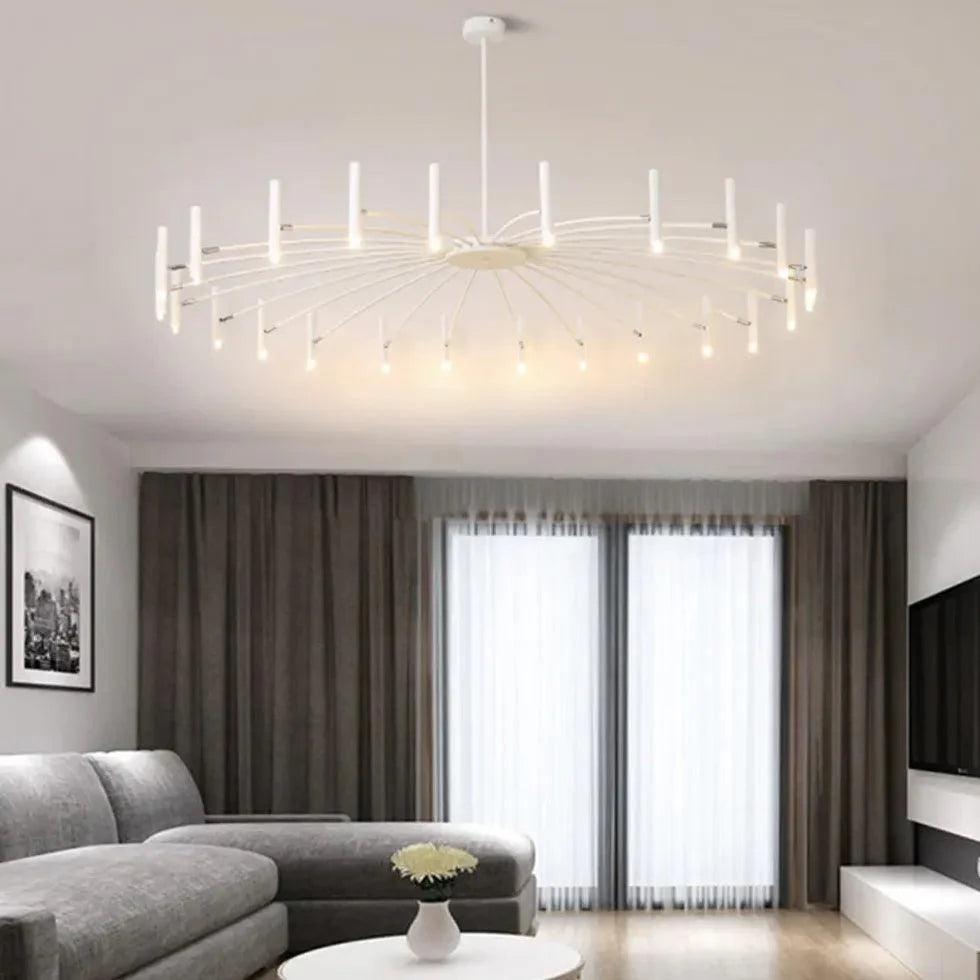 Spot Lights Metal Led Chandelier for Living Room Decor | Rebooters - Rebooters