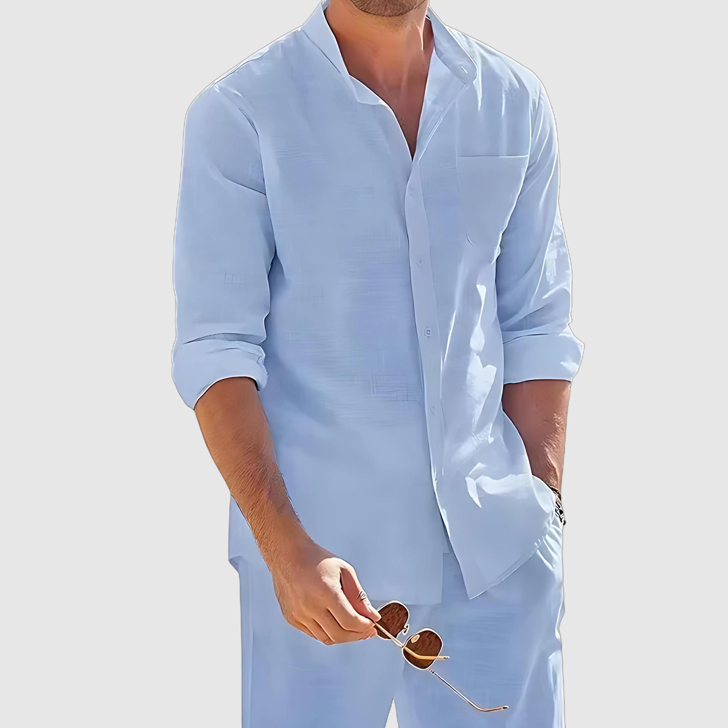 Men's Summer 2-Piece Cotton Set for Comfort and Style Rebooters mens 2 piece set