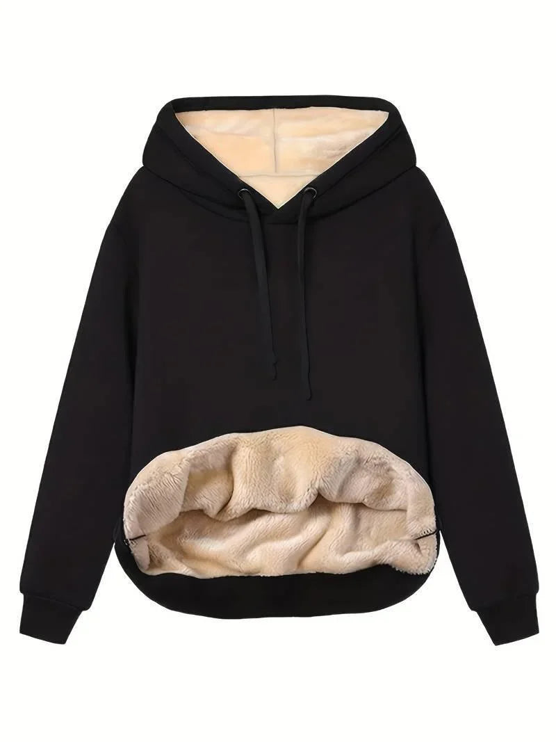 Womens Cozy Fleece-Lined Hoodie for Ultimate Comfort Wear - Rebooters