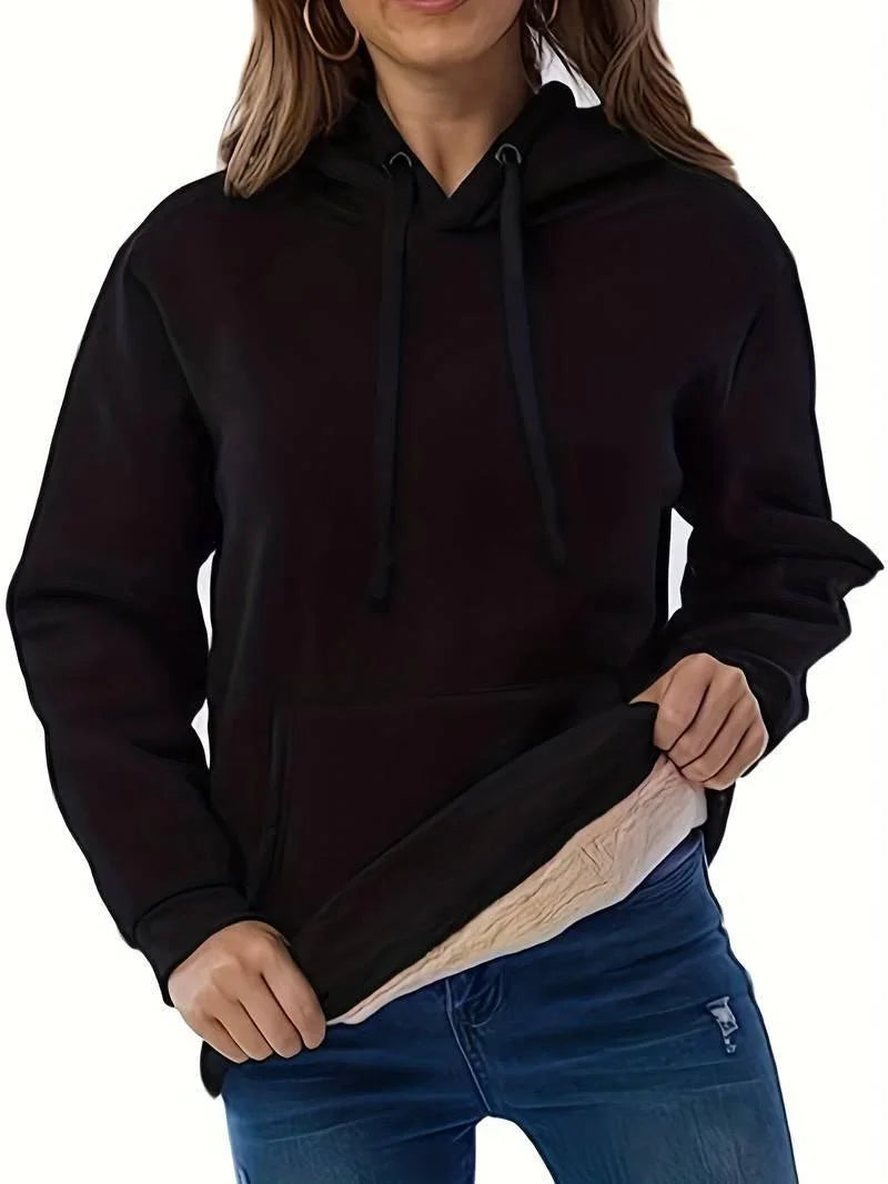 Womens Cozy Fleece-Lined Hoodie for Ultimate Comfort Wear - Rebooters