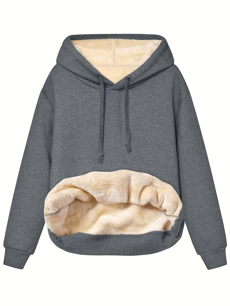 Womens Cozy Fleece-Lined Hoodie for Ultimate Comfort Wear - Rebooters