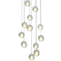 Multi-Light Spherical Modern Living Room Pendant Light Fixture | Rebooters - Rebooters