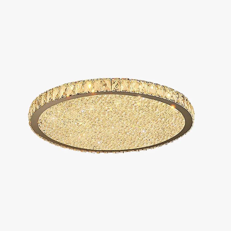 Disc Crystal Modern Luxury Ceiling Light for Home Decor - Rebooters