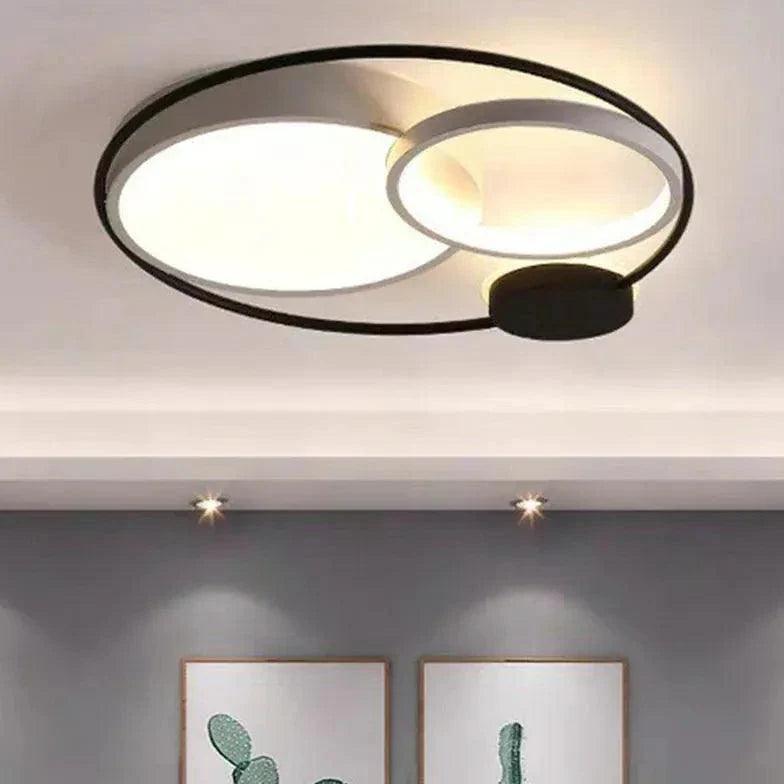 Multi-Circle Modern Minimalist Ceiling Light for Living Room - Rebooters