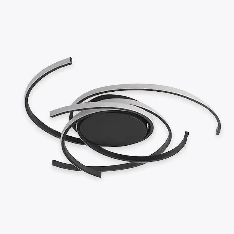 Half-Ring Design for Bedroom Ceiling Light Fixture Modern - Rebooters