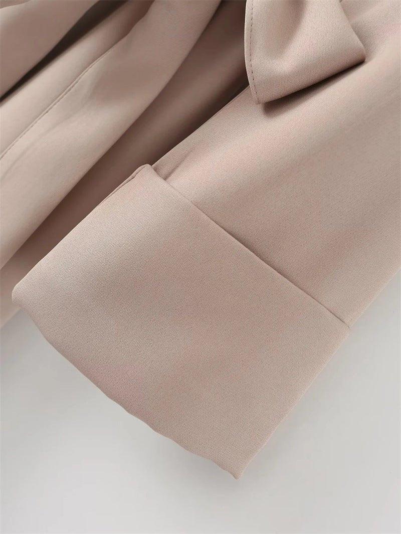 Womens Lapel Dress for Timeless Elegance and Style - Rebooters -Women's Dresses