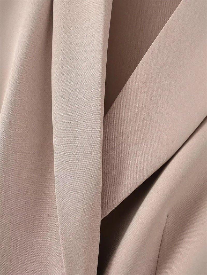 Womens Lapel Dress for Timeless Elegance and Style - Rebooters -Women's Dresses