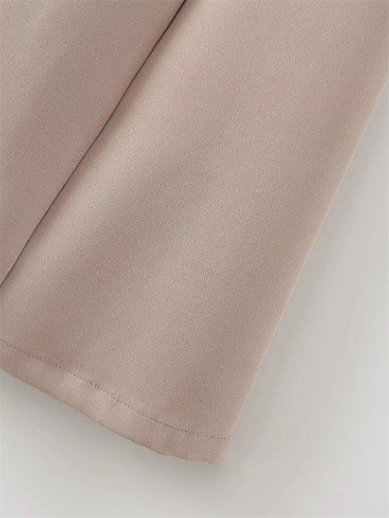 Womens Lapel Dress for Timeless Elegance and Style - Rebooters -Women's Dresses