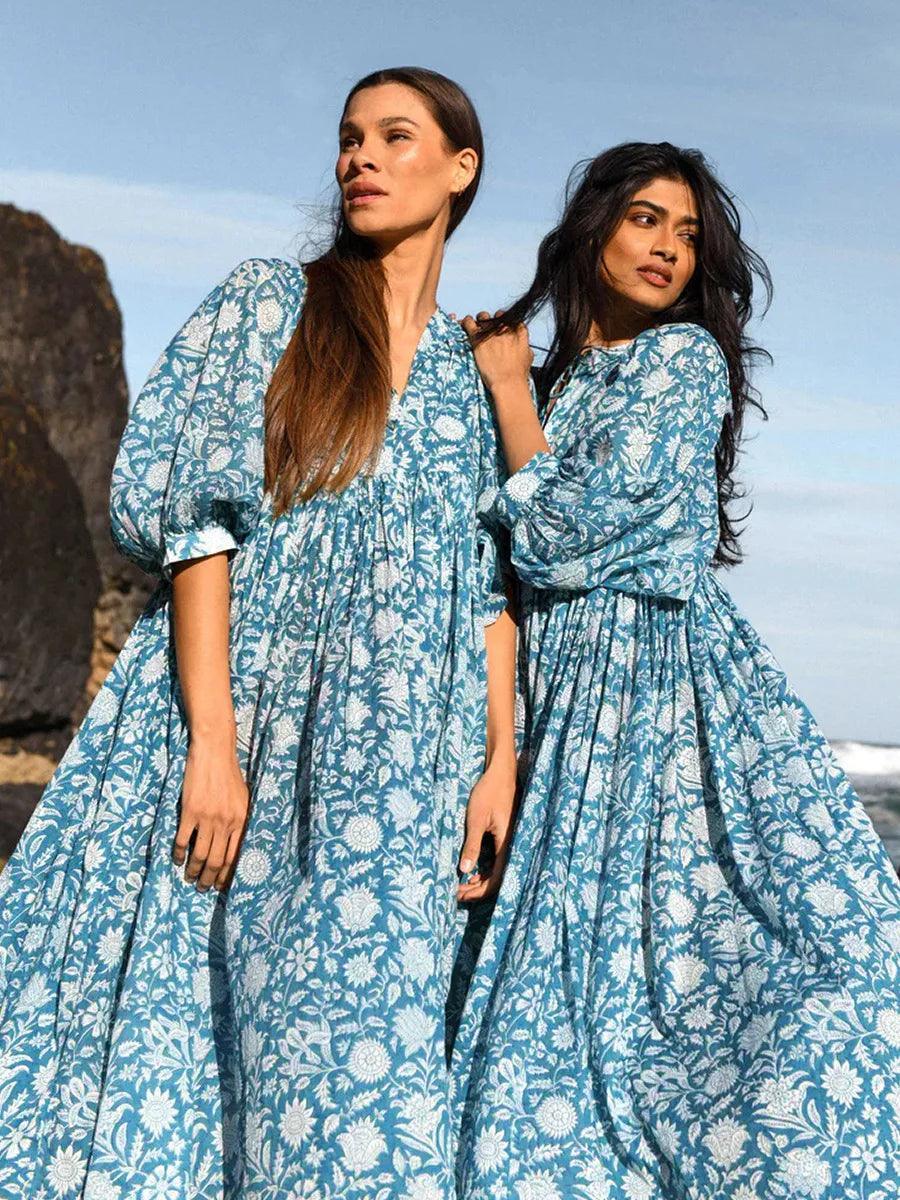 Elegant Kimber Women's Maxi Dress with Floral Print Design Rebooters Maxi Women's Dresses