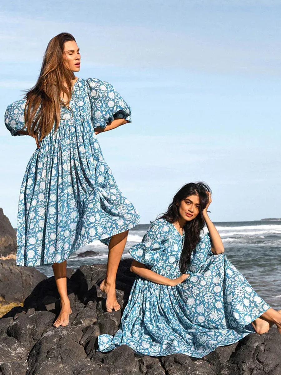 Elegant Kimber Women's Maxi Dress with Floral Print Design Rebooters Maxi Women's Dresses