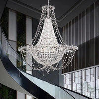 Beaded Crystal Living Room Chandelier Elegant Home Decor | Rebooters - Rebooters