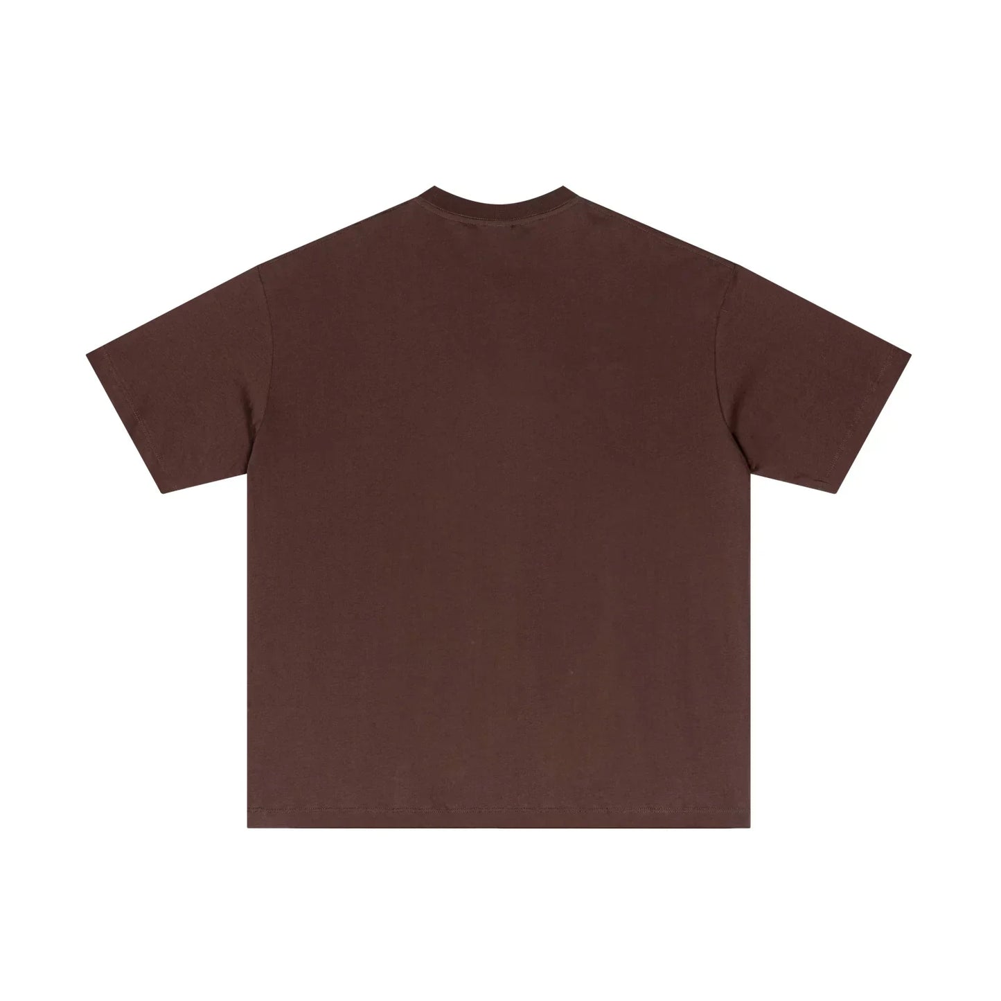 180GSM Men's Lightweight T-Shirt Dark brown