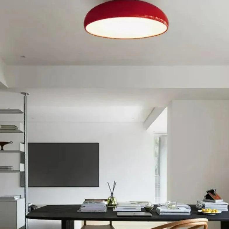Black Smooth Led Modern Pendant Light for Indoor Spaces - Rebooters
