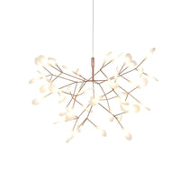 Rose Gold Branches LED Modern Chandelier for Living Room | Rebooters - Rebooters