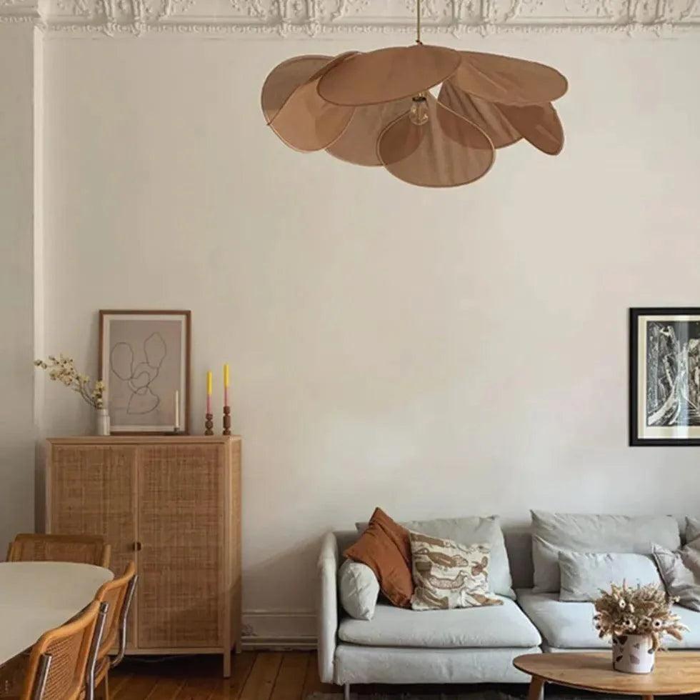 Petal Shape Vintage Living Room Chandelier for Elegant Decor | Rebooters - Rebooters