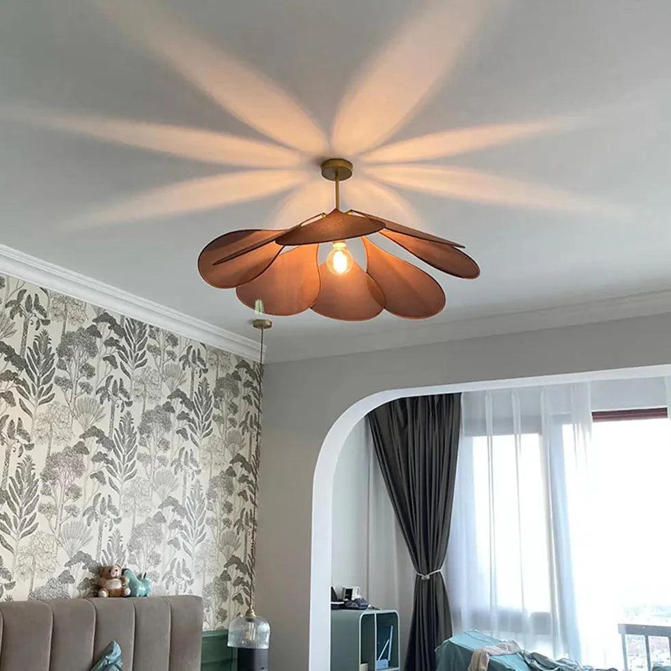 Petal Shape Vintage Living Room Chandelier for Elegant Decor | Rebooters - Rebooters