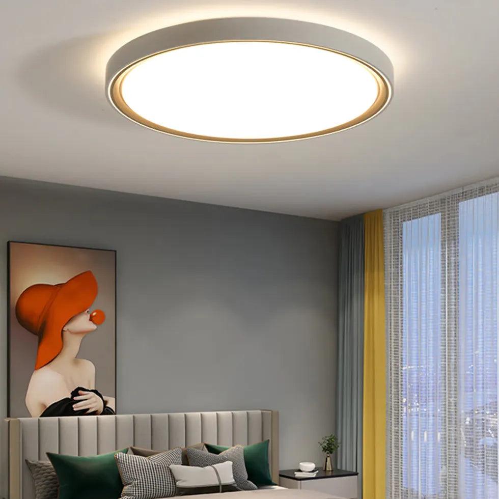 Acrylic Round Ceiling Light for Bedroom Modern Fixture - Rebooters