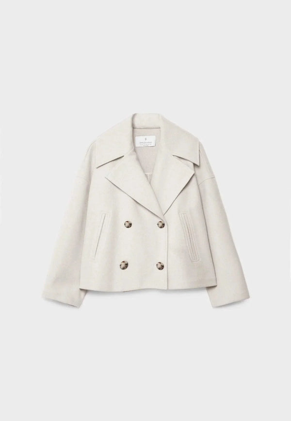 Short Notch Lapel Double Breasted Jacket main image 0