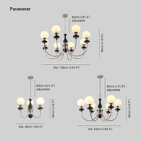 Adjustable Dobby Vintage for Living Room Chandelier Light | Rebooters - Rebooters