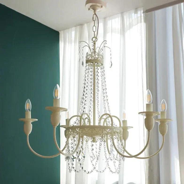 European Vintage Style Crystal Chandelier for Living Room | Rebooters - Rebooters