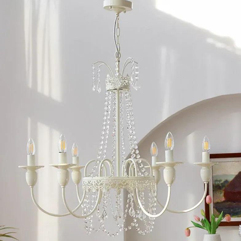 European Vintage Style Crystal Chandelier for Living Room | Rebooters - Rebooters
