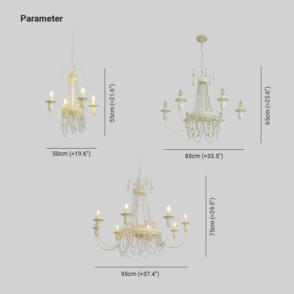 European Vintage Style Crystal Chandelier for Living Room | Rebooters - Rebooters