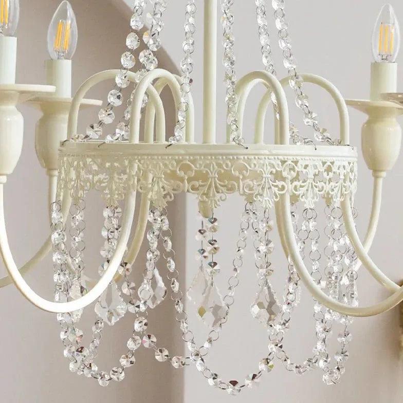 European Vintage Style Crystal Chandelier for Living Room | Rebooters - Rebooters