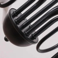 Ceramic Bird Black Vintage Chandelier for Elegant Spaces | Rebooters - Rebooters
