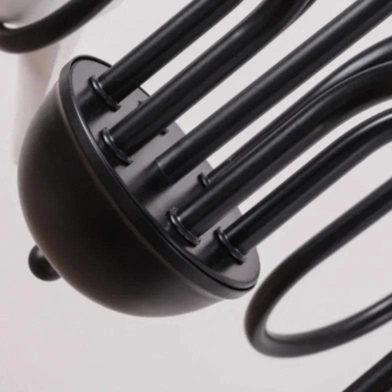 Ceramic Bird Black Vintage Chandelier for Elegant Spaces | Rebooters - Rebooters
