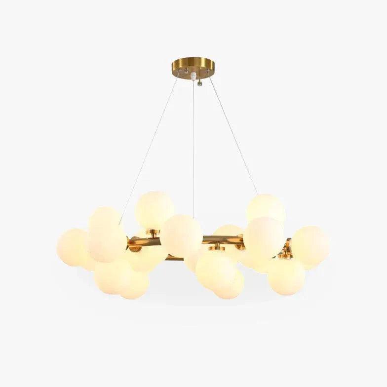 Glass Bubble LED Modern Chandelier for Elegant Spaces | Rebooters - Rebooters