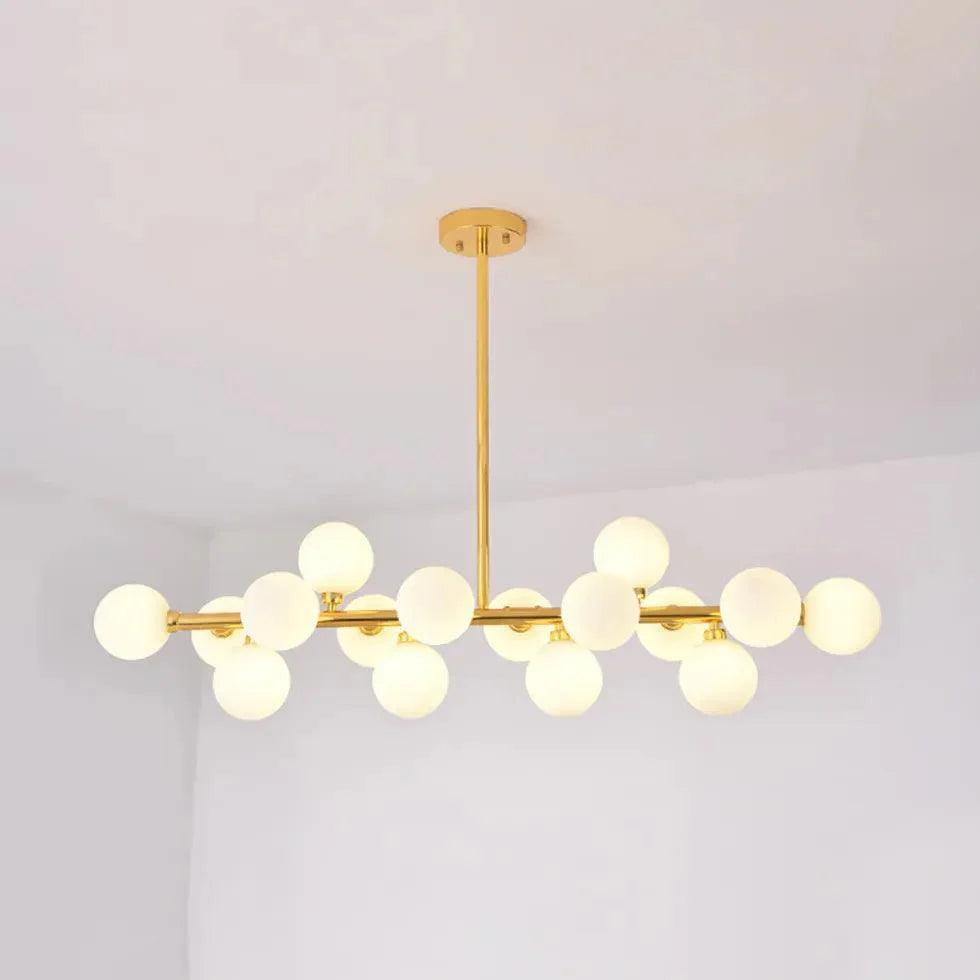 Glass Bubble LED Modern Chandelier for Elegant Spaces | Rebooters - Rebooters