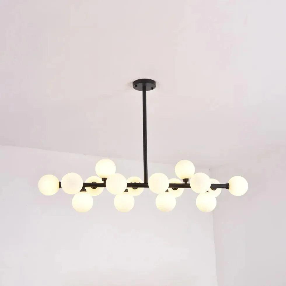 Glass Bubble LED Modern Chandelier for Elegant Spaces | Rebooters - Rebooters