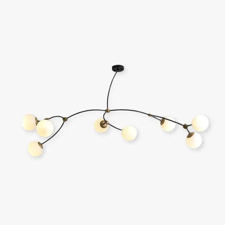 Minimalist Branch Modern Black Chandelier for Home Decor | Rebooters - Rebooters