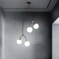 Minimalist Branch Modern Black Chandelier for Home Decor | Rebooters - Rebooters