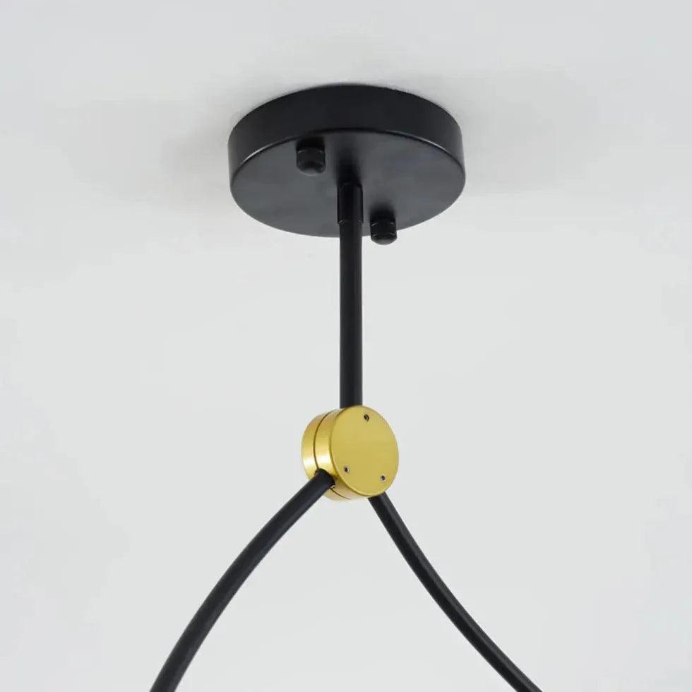 Minimalist Branch Modern Black Chandelier for Home Decor | Rebooters - Rebooters