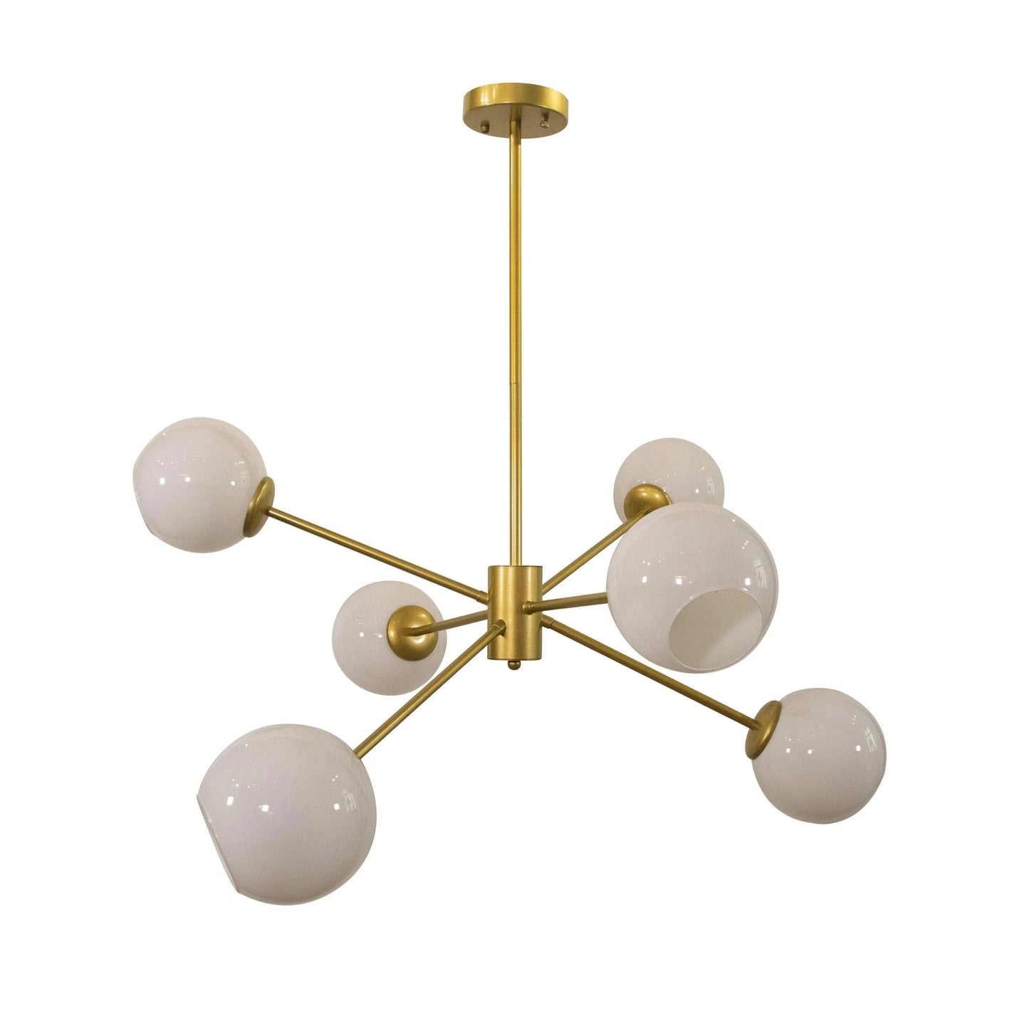 Multiple Transparent Glass Sphere Simple Chandelier Pendant | Rebooters - Rebooters