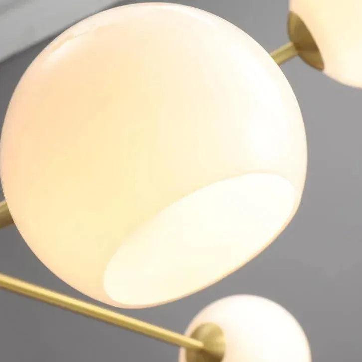 Multiple Transparent Glass Sphere Simple Chandelier Pendant | Rebooters - Rebooters