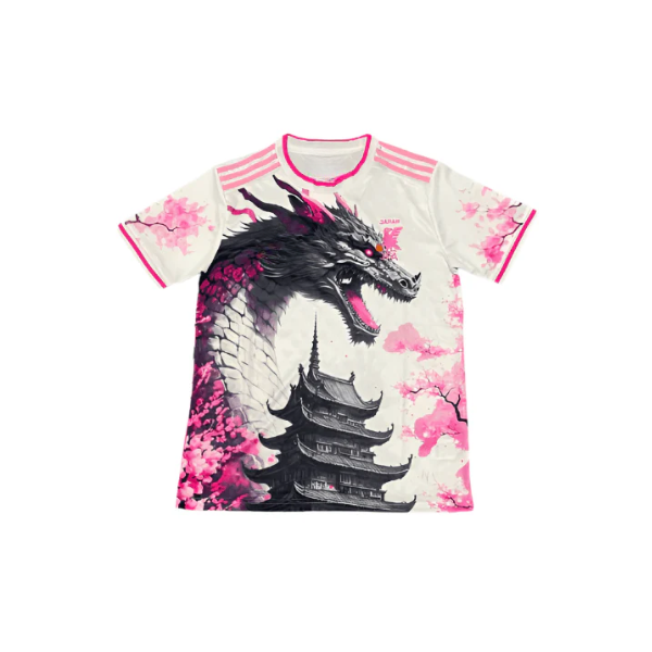 Japan Jersey Sakura Pink Premium Kit Rebooters Mens Japan Shirts