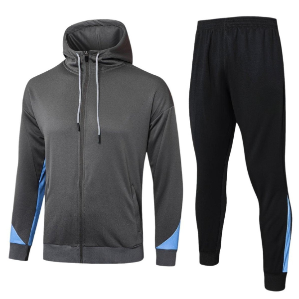Men's Tracksuit Sterling Gray and Black