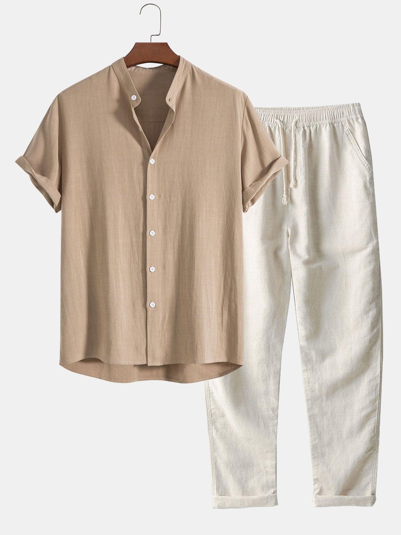 Men's Casual Two Piece Set for Summer Elegance Rebooters mens 2 piece set