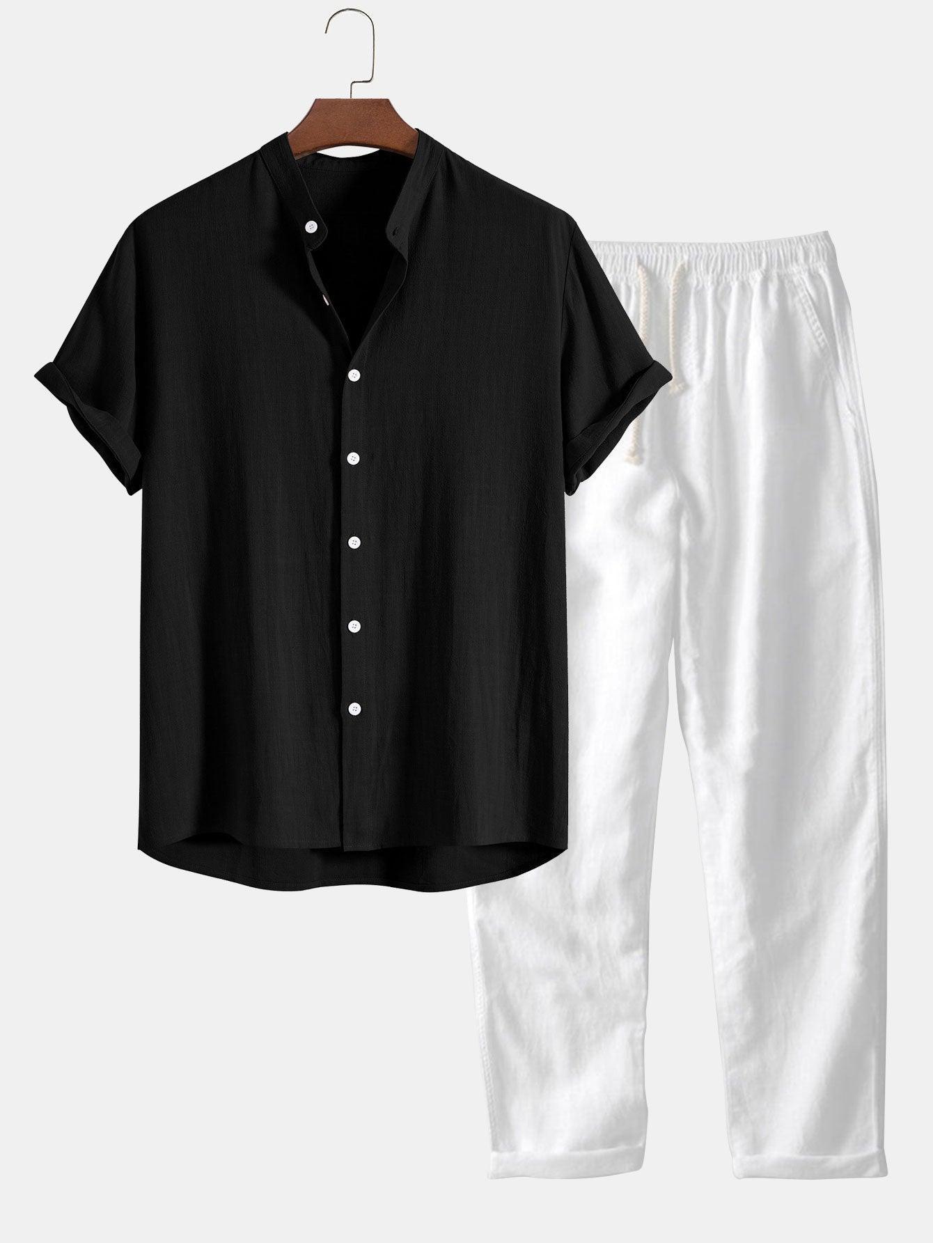 Men's Casual Two Piece Set for Summer Elegance Rebooters mens 2 piece set