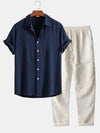 Men's Casual Two Piece Set for Summer Elegance Rebooters mens 2 piece set