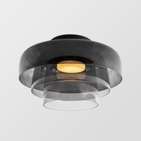 Modern Creative Color Double Glass Ceiling Lamp Design - Rebooters