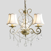 3 Heads Pendant Chandelier with Empire Shade in Gold - Rebooters
