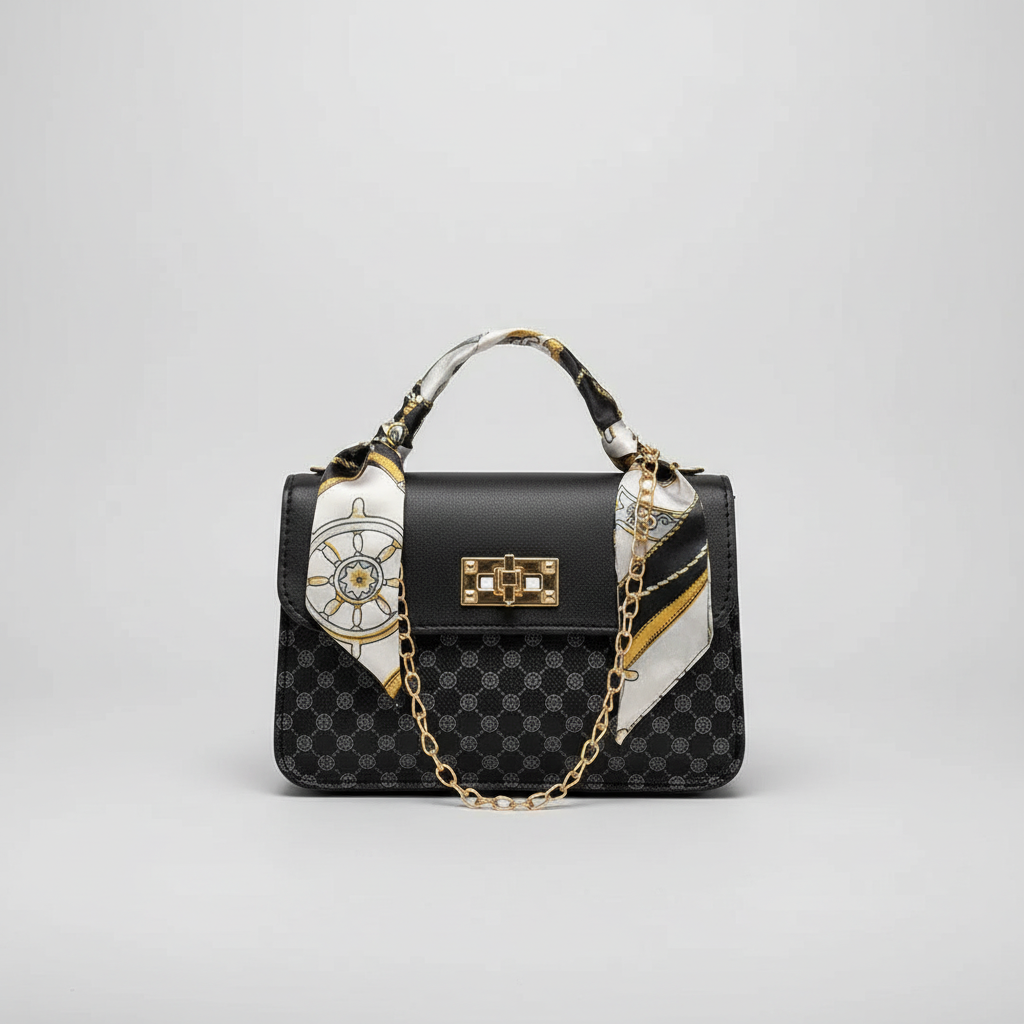 Azzurra Eleganza Leather Handbag